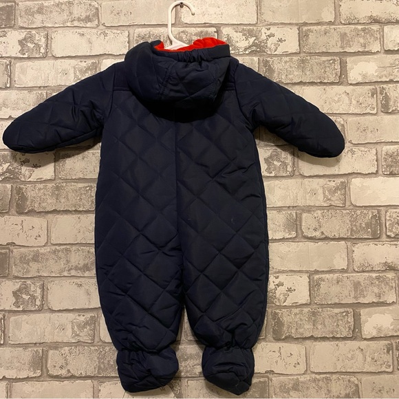 Rothschild Quilted Baby Snowsuit Size 6-9 Months - Picture 6 of 8
